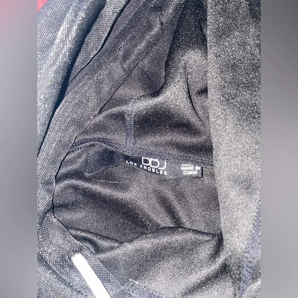 Thin track suit crop hoodie with matching pants - Picture 3 of 3